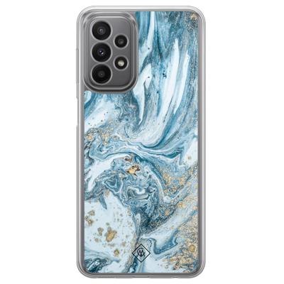 Samsung Galaxy A23 hybride hoesje - Marble sea Samsung Galaxy A23 hybride hoesje - Marble sea