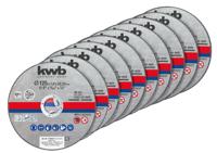 kwb 712022 Doorslijpschijfset 125 mm 10 stuk(s) Metaal - thumbnail