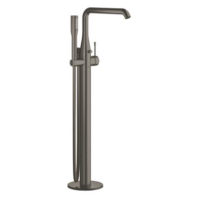 Vrijstaande Badkraan GROHE Essence New Met Douchegarnituur Hard Graphite Geborsteld