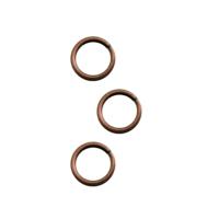 Darice • buigring 4mm antiek koper 70pcs - thumbnail