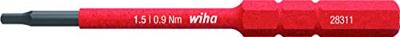 Wiha 283118015 Bit slimBit electric zeskant 1.5 mm x 75 mm - 37222