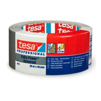 Ducttape TESA 25 m x 48 mm Zilverkleurig - thumbnail