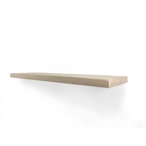 Zwevende wandplank eiken recht 120 x 25 cm Zwevende wandplank eiken recht 120 x 25 cm