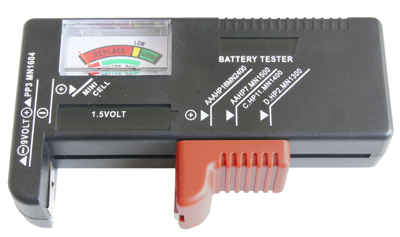CON:P Batterijtester Analoog - B29821