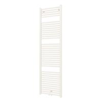 Designradiator Plieger Palmyra 868 Watt Midden- of Zijaansluiting 177,5x50 cm Mat Wit - thumbnail
