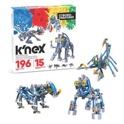 K'Nex cyborg creatures 15 modellen, 196dlg.