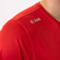 JAKO 6475K Shirt Run 2.0 Lm Kids - Sportrood - 128 - thumbnail