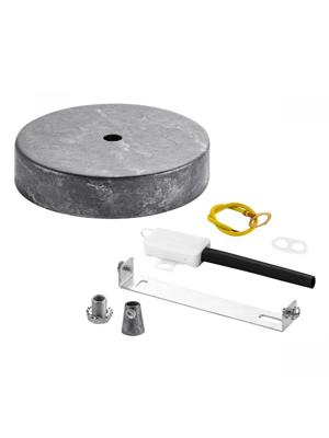 Light depot - plafondkap metaal - burned metal - Outlet Light depot - plafondkap metaal - burned metal - Outlet