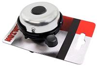 Simson fietsbel hybride zilver op kaart - thumbnail