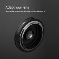 Urth Lens Mount Adapter: Compatible with Canon FD Lens to Canon (EF / EF S) Camera Body (with Optical Glass) - thumbnail