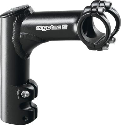 Ergotec voorbouw "comfi" ahead stem comfi 15° 25,4/100 mm black