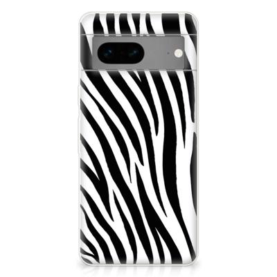Google Pixel 7 | TPU Hoesje | Zebra