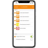 Somfy On/Off Plug io 1822618 Draadloos alarmsysteem (uitbreiding) Draadloos schakelbaar stopcontact - thumbnail