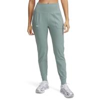Under Armour Motion Trainingsbroek Dames Silica Green/White M - thumbnail