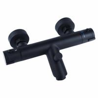 Cornat Noir Round Badthermostaatkraan Zw - NERS2 - thumbnail