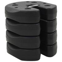 VidaXL Prieelgewichten 4 st 220x50 mm beton zwart - thumbnail