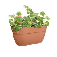 Elho Vibia Campana balkonbak easy hanger medium terra - thumbnail