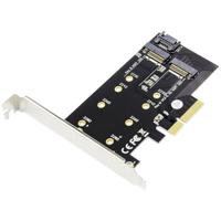 Digitus DS-33170 2 + 1 poorten M.2-controller PCIe Geschikt voor: 2230, 2242, 2260, 2280 Incl. Low-Profile slotplaat - thumbnail