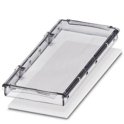 Phoenix Contact BC 107,6 DKL S TRANS DIN-rail-behuizing deksel 45 x 107.6 x 8 Polycarbonaat Transparant 1 stuk(s)