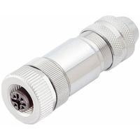 binder 99 1492 812 12 Sensor/actuator connector, niet geassembleerd M12 Aantal polen (sensoren): 12 Bus, recht 1 stuk(s) - thumbnail