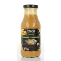 Yakso Woksaus kokos citroengras bio 240 Milliliter - thumbnail