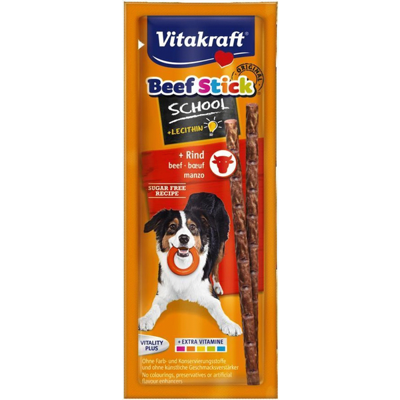 Vitakraft Beef Stick Original School rund 10st, 20g