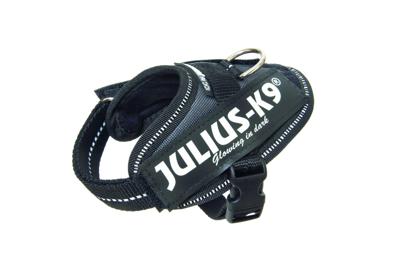 Julius-K9 IDC-Powertuig Baby 33-45cm antraciet