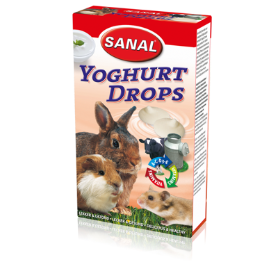 Yoghurtdrops knaagdier 45gr Sanal Beeztees - Sanal Yoghurtdrops knaagdier 45gr Sanal Beeztees - Sanal