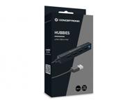 Conceptronic HUBBIES05B USB 2.0-hub 4 poorten Zwart - thumbnail