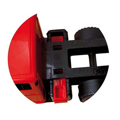 DinoToys Tatra stevige zand auto rood-blauw 70 cm