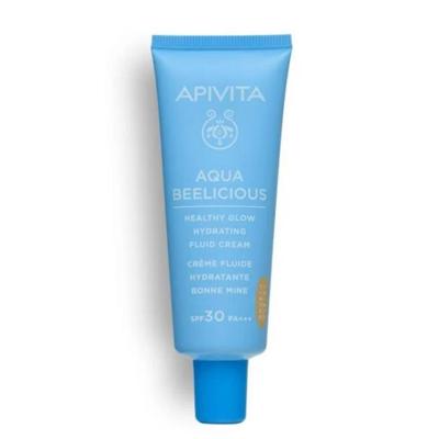Apivita Aqua Beelicious Healthy Glow Hydrating Fluid Cream SPF30 40ml