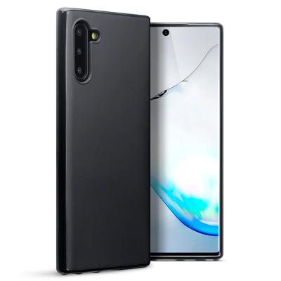 Qubits - Softcase hoes - Samsung Galaxy Note 10 - Zwart Qubits - Softcase hoes - Samsung Galaxy Note 10 - Zwart