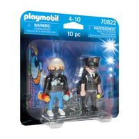 Playmobil duopack politieagent en sproeier - thumbnail