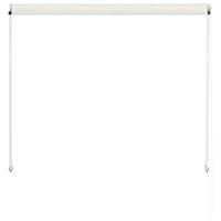 VidaXL Luifel uittrekbaar 150x150 cm crème - thumbnail