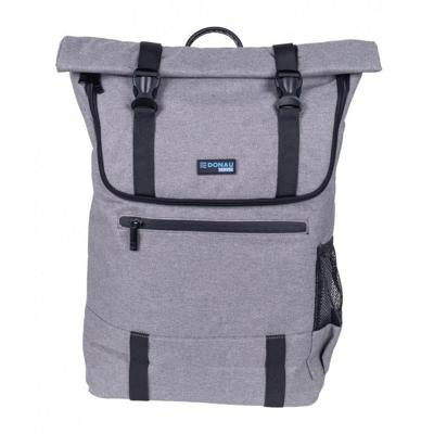 Donau Travel rugzak London, 18 l, 15,6 inch, grijs