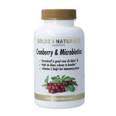 Cranberry & probiotica 60 Vegetarische capsules