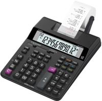 Casio HR 200 RCE Bureaurekenmachine met printer Zwart Aantal displayposities: 12 werkt op batterijen, werkt op het lichtnet (optioneel) (b x h x d) 195 x 65 x - thumbnail