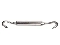 Nesling RVS M8 Spanmoer 2 x haak - thumbnail