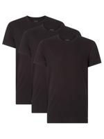 Calvin Klein 3-pack heren T-shirts - Crew neck - 100% katoenen heren ondershirts met ronde hals en korte mouw - S - Zwart - S - S - S - S - S - thumbnail