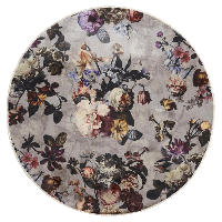 Essenza Fleur Finest Vloerkleed Grijs - thumbnail