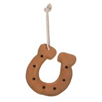 Pagony Paardenspeelgoed Hoefijzer beige - thumbnail