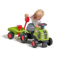 Falk Baby Claas looptractor met aanhanger - thumbnail