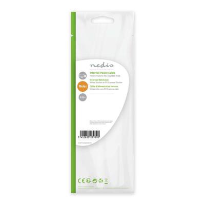 Nedis CCGP74060VA015 Interne Voedingskabel Molex Male - Pci Express Male 0,15 M Diverse