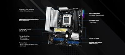 Moederbord AMD Asrock B850M Pro RS WiFi