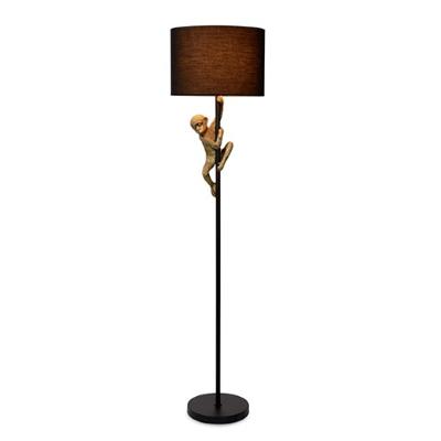 Lucide EXTRAVAGANZA CHIMP - Vloerlamp - Ø 35 cm - 1xE27 - Zwart Lucide EXTRAVAGANZA CHIMP - Vloerlamp - Ø 35 cm - 1xE27 - Zwart