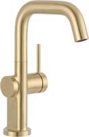 Ben Navan industriële wastafelkraan geborsteld messing - thumbnail