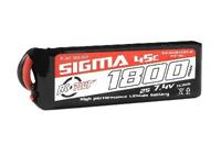 RC Plus Lipo 45c 7,4 volt 1800mah met XT60 stekker - thumbnail