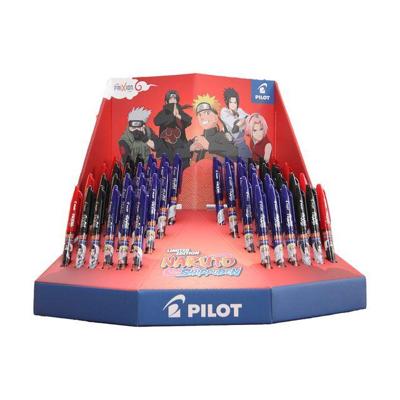 Rollerpen PILOT friXion ball Naruto medium 3 kleuren assorti | 48 stuks