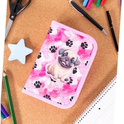 Baagl Etui - Pennenzak Mopshond Pootjes 1-rits Baagl Etui - Pennenzak Mopshond Pootjes 1-rits