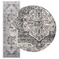 Vloerkleed ARBIZU binnen en buiten vintage stijl 80x250 cm - thumbnail